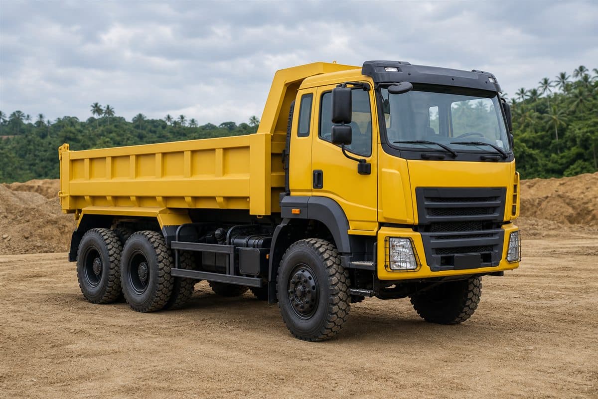 Six-wheel dump truck available for rent in Cagayan de Oro